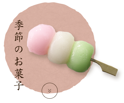 季節の菓子